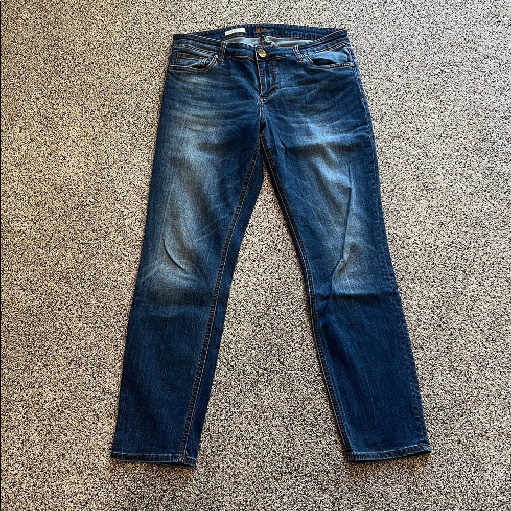 Kut from the Kloth Slouchy Boyfriend Jeans in Blue